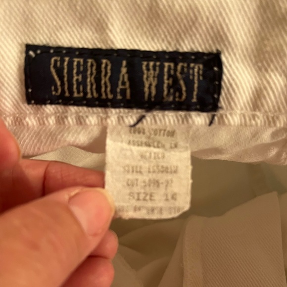 Sierra West Jeans in White size 14 - Picture 3 of 11